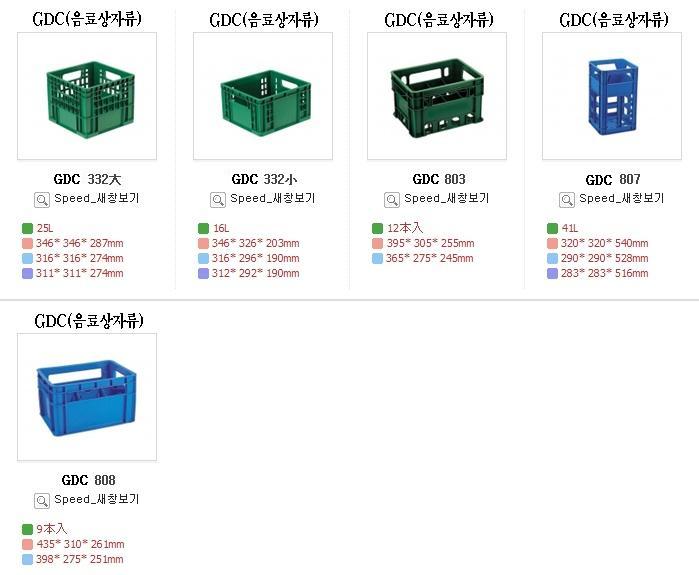 GDC(음료상자류)